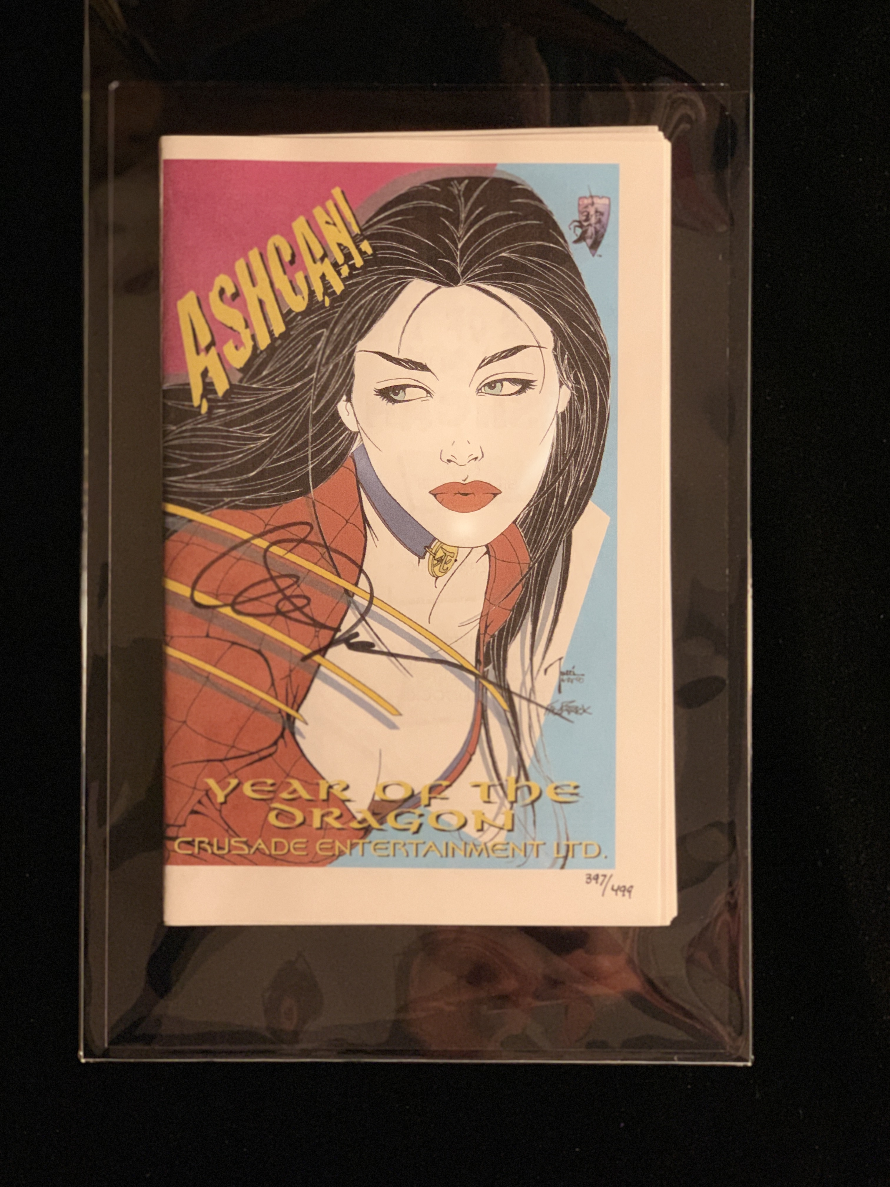 Shi Year of the Dragon # 1 Ashcan 397/499 w/ Pittsburgh Comic Convention COA