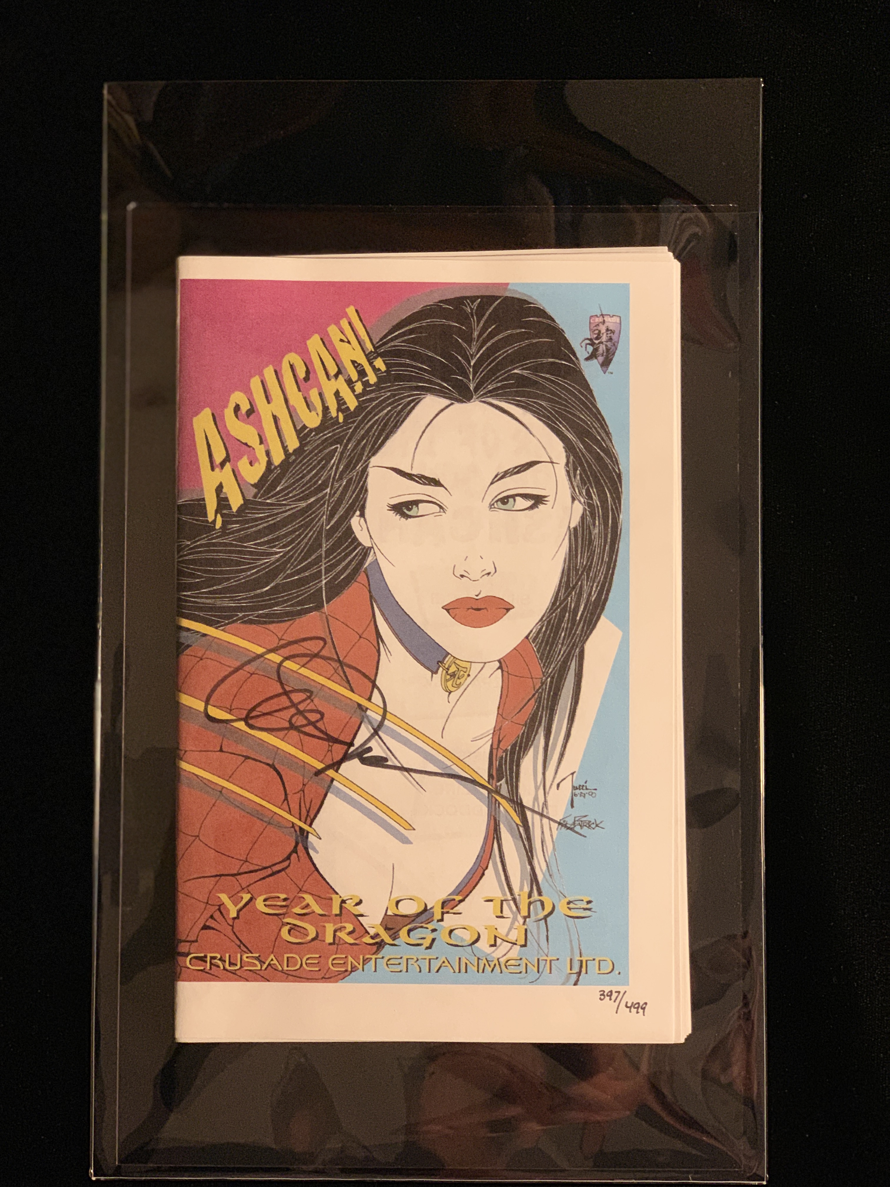 Shi Year of the Dragon # 1 Ashcan 397/499 w/ Pittsburgh Comic Convention COA