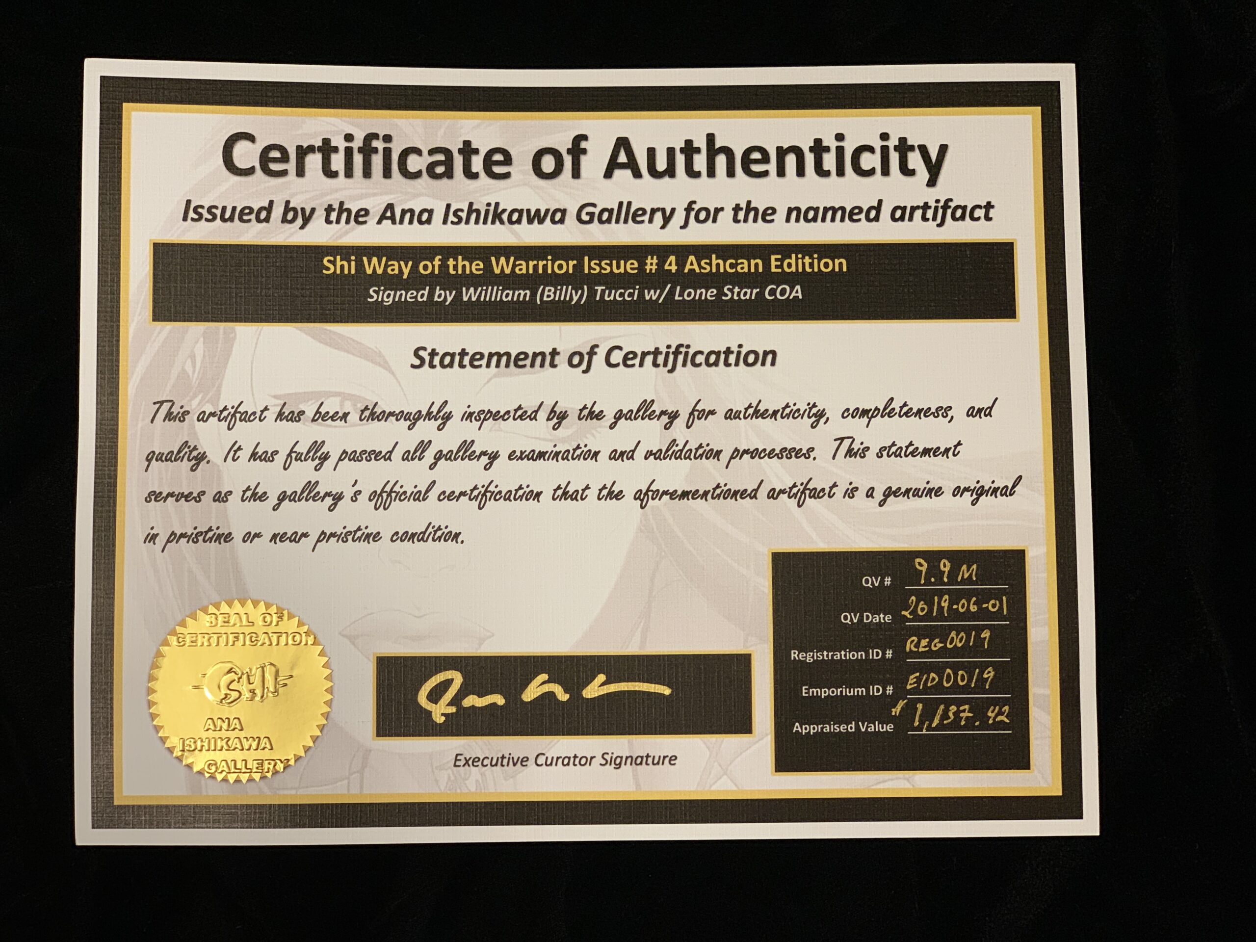 Shi Way of the Warrior Issue #4 Ashcan