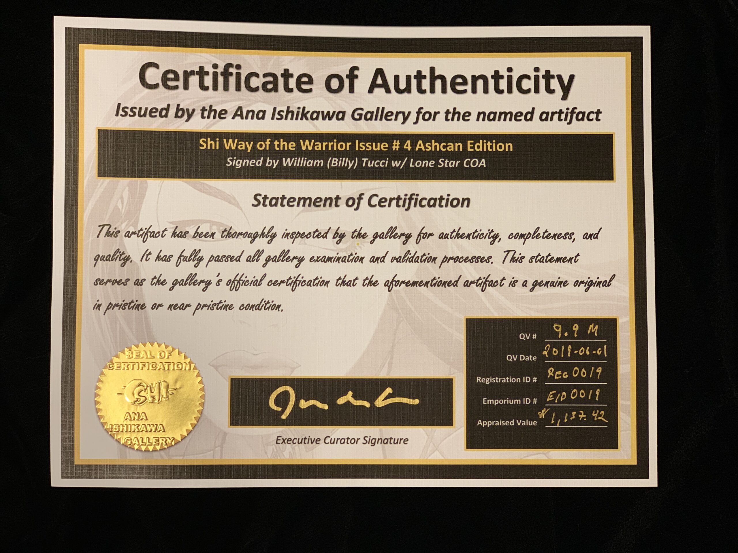 Shi Way of the Warrior Issue #4 Ashcan