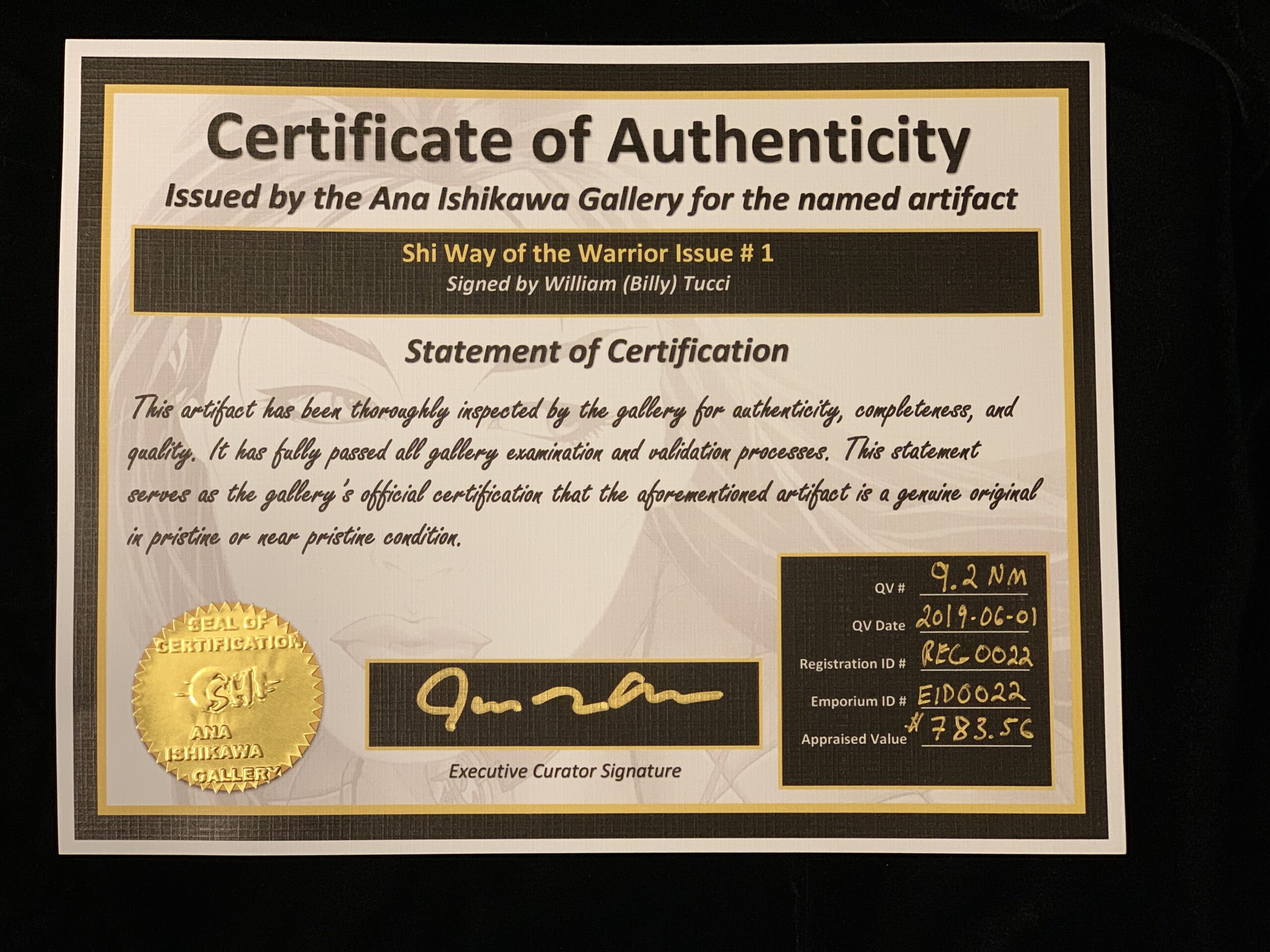 Shi Way of the Warrior Issue #1 (1994)