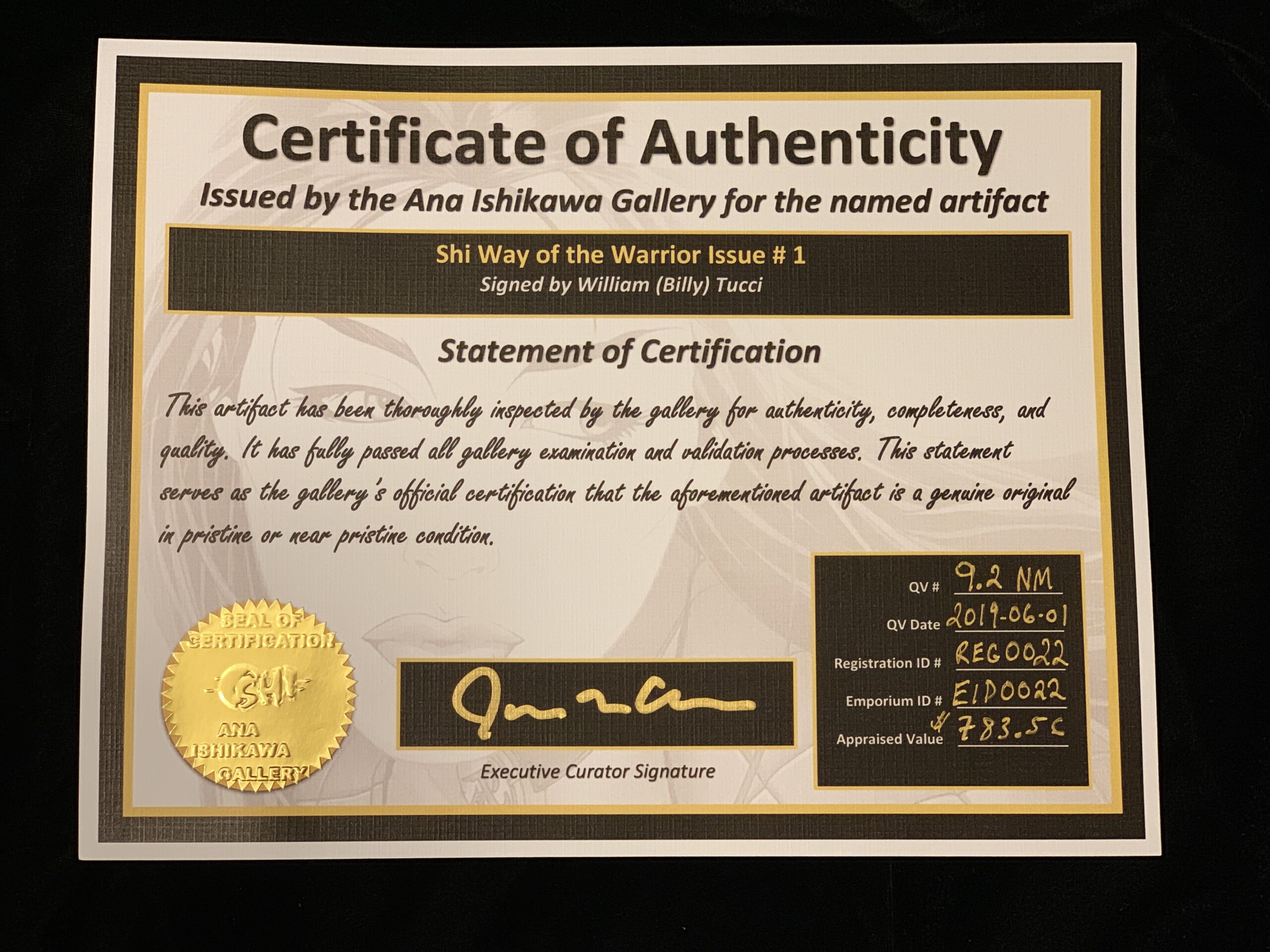 Shi Way of the Warrior Issue #1 (1994)