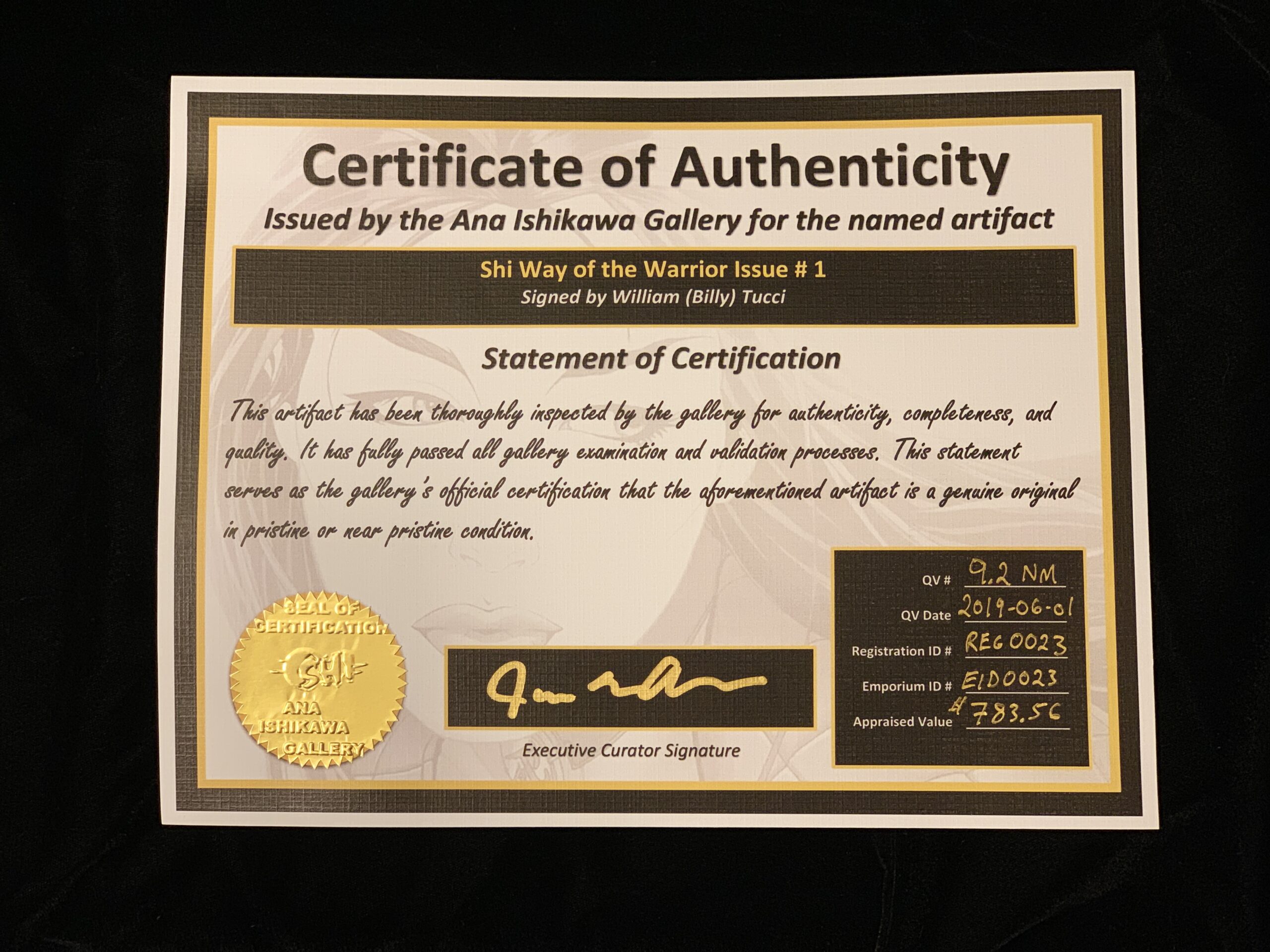 Shi Way of the Warrior Issue #1 (1994)