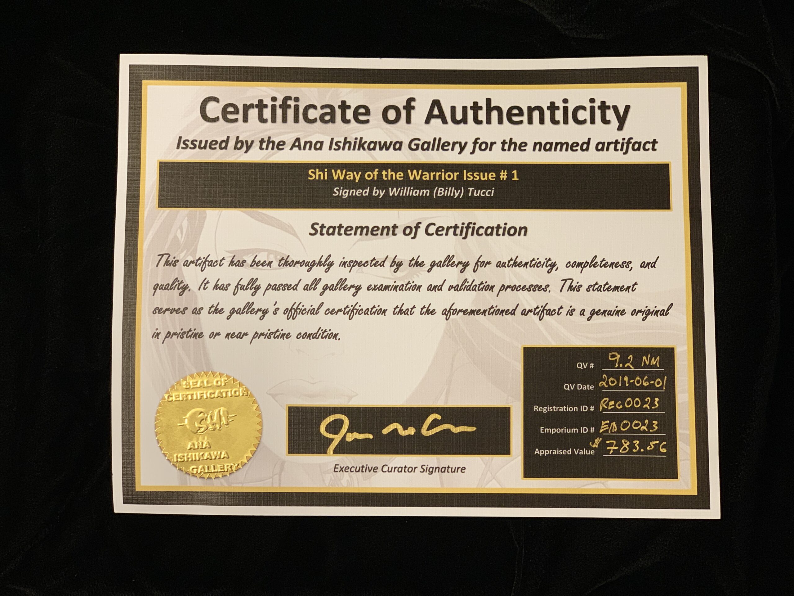 Shi Way of the Warrior Issue #1 (1994)